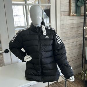 NWT Adidas Women’s Essentials Down Jacket Black Size XL